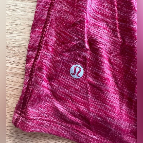 Lululemon Low Key Tank Top in Heathered Ruby Red size 4 - Picture 5 of 5